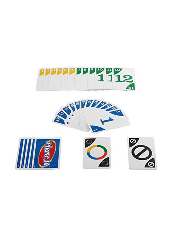 Mattel Phase 10 Card Game, Ages 7+