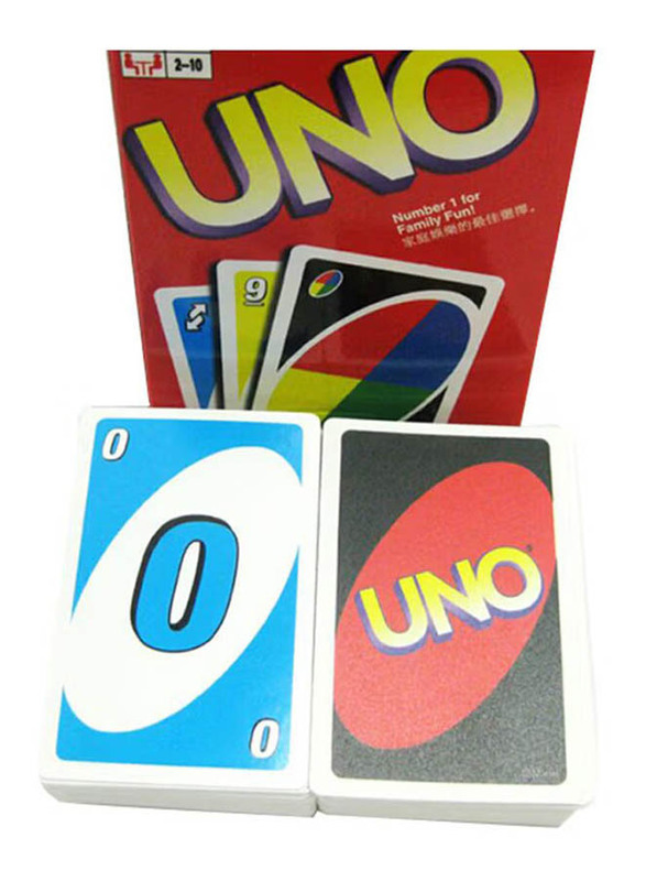 Uno Playing Card Game, Ages 7+