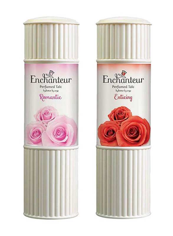 Enchanteur Romantic And Enticing Talc Assorted, 250g, White