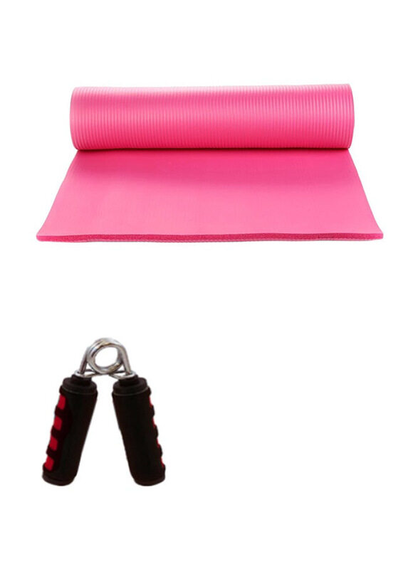 

Yoga Mat Non-Slip Yoga Mat And Hand Grip, Pink