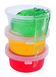Pack of 6 Slime Stress Reliever Crystal Clay, Ages 3+