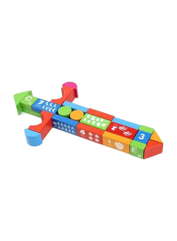 Numbers Stacking Blocks Set, 50 Pieces, Ages 3+