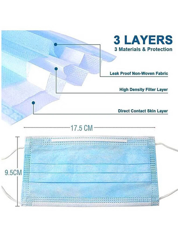 Crony Disposable Dust Mask PM 2.5, 50 Pieces