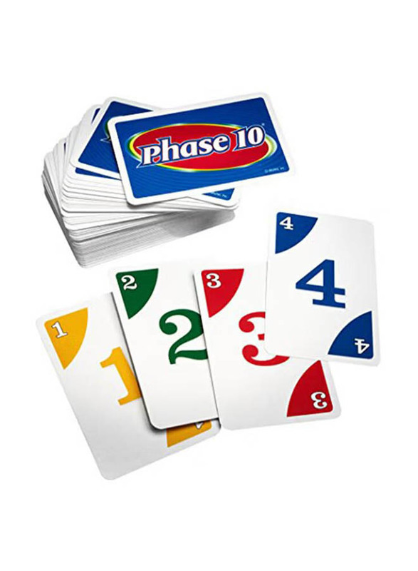 Mattel Phase 10 Card Game, Ages 7+