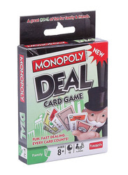 Hasbro 110-Piece Monopoly Deal Card Game Set, Ages 8+