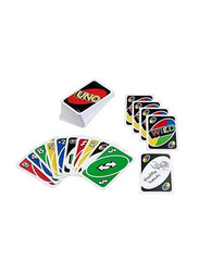 Uno Card Game, Ages 7+, Multicolour