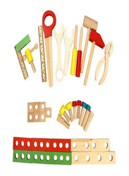 Wooden Toolbox Game, Multicolour, Ages 3+