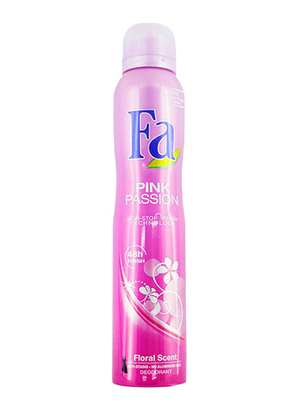 Fa pink passion online deodorant spray