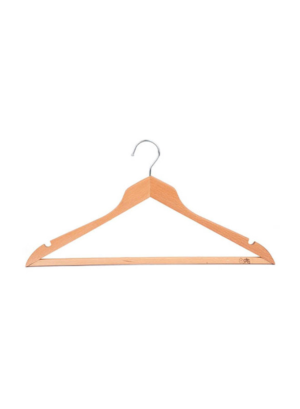 Sas Veil Wooden Hanger, Beige