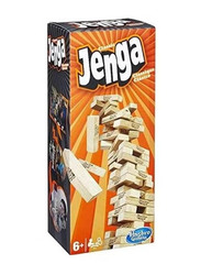 Hasbro Jenga Classic Game, Ages 6+, Beige