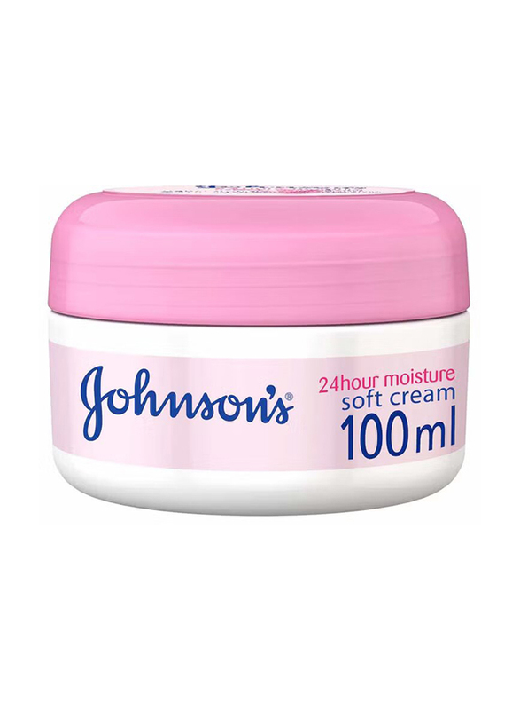 Johnson's 24 Hour Moisture Soft Cream, 100ml