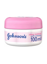 Johnson's 24 Hour Moisture Soft Cream, 100ml