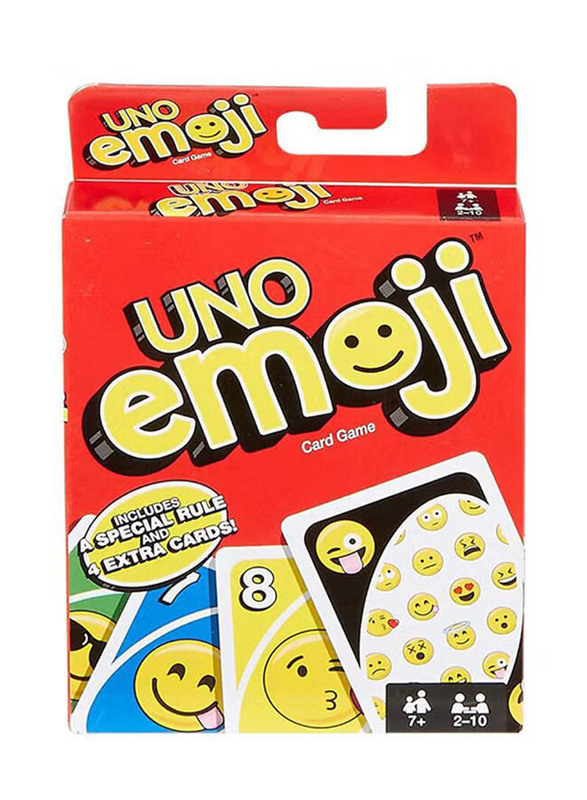 

Uno Emoji Card Game, Multicolour