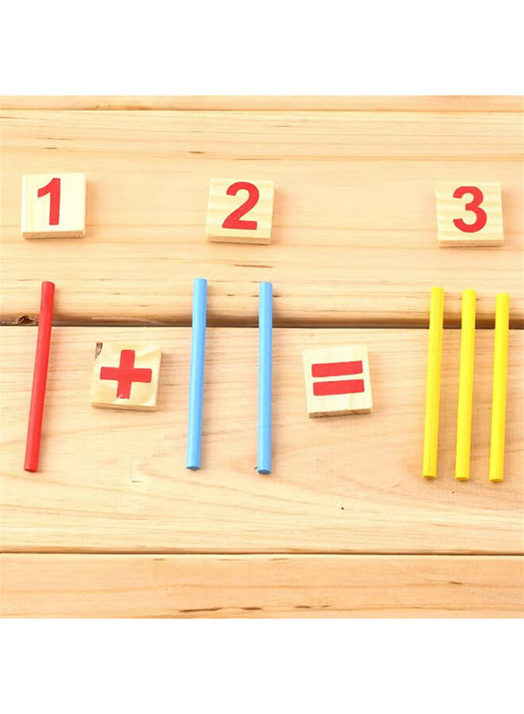 Manipulative Wooden Counting Stick, Multicolour, Ages 3+