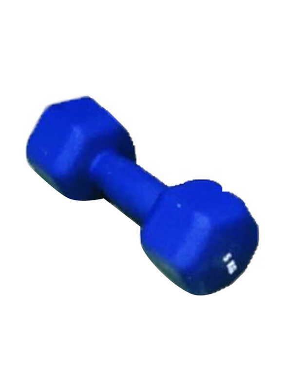 

Generic Neoprene Dumbbell Set, 2 x 5 KG, Blue