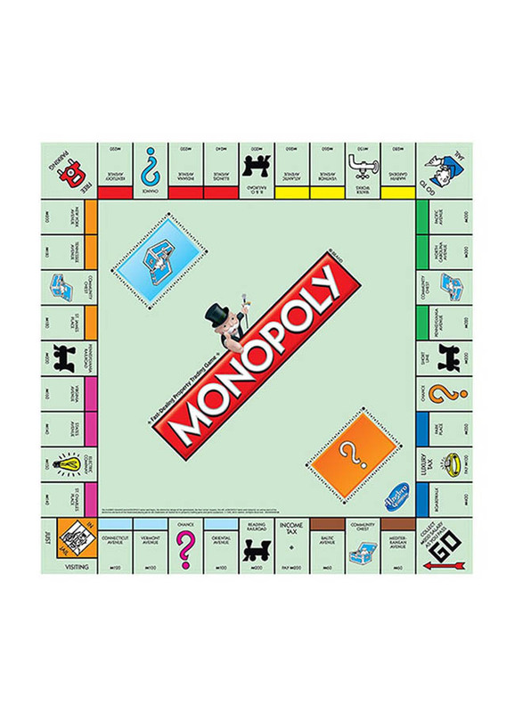 Monopoly Family Board Game, Ages 8+