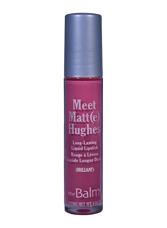 The Balm Meet Matt(e) Hughes Liquid Lipstick Set,  6 Pieces x 7.2ml,  Multicolor