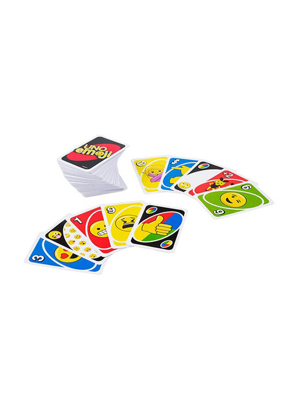 Mattel Games UNO Emoji Card Game, Ages 7+