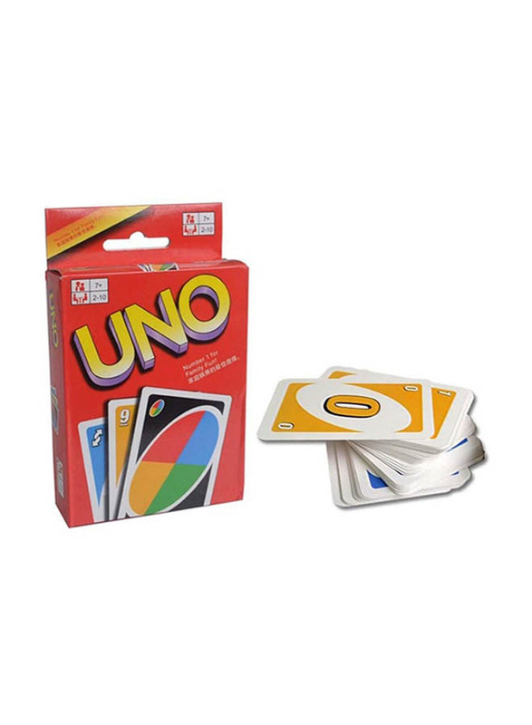 Uno Family Fun Card Game, Ages 7+, Multicolour