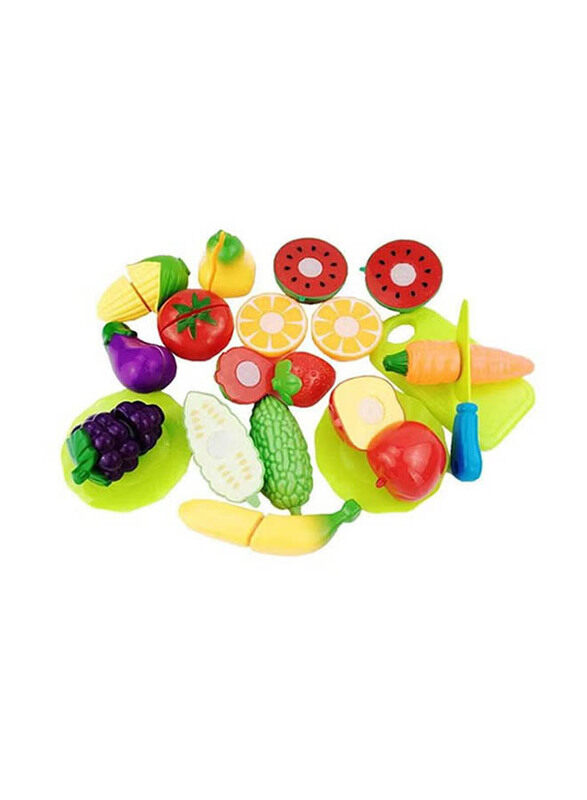 

Beauenty Classic Cutting Vegetables And Fruit Kitchen Toy Set, 16 Pieces, Ages 3+