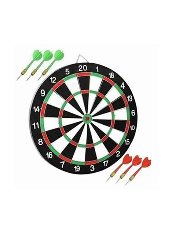 

Generic 17-inch Double Sided Dart Board, Multicolour
