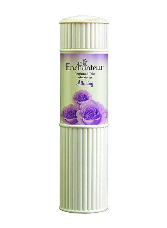 Enchanteur Alluring Perfumed Talc Powder, 250mlg, White