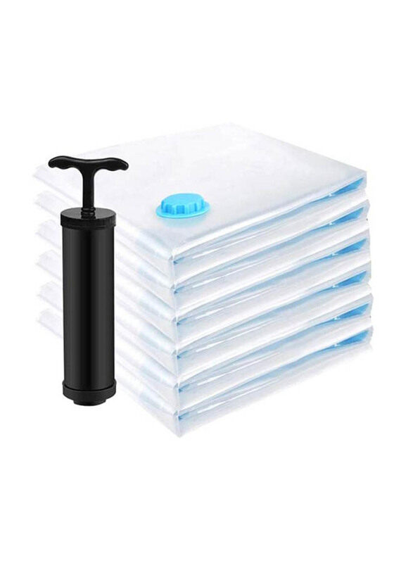 

Generic Vacuum Compression Storage Bag, 30x3x20cm, AB150, Clear