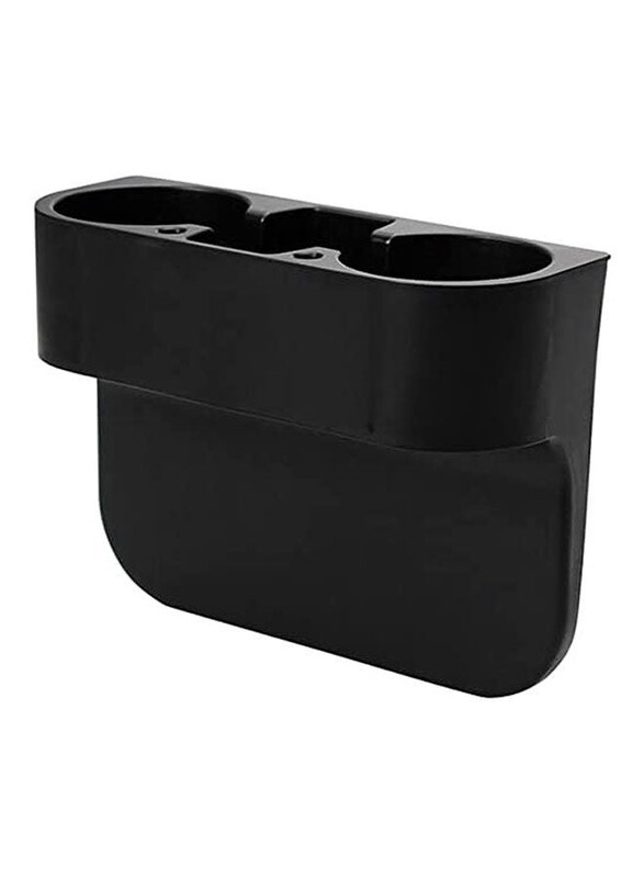 Multifunctional 3-in-1 Car Accessories Cell Phones & Drink Holder Storage Box, C1152, Black