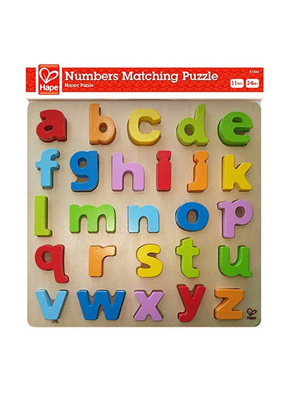 Hape 27-Piece Wooden Alphabetical Floor Puzzle Set, Ages 2+, Ha37