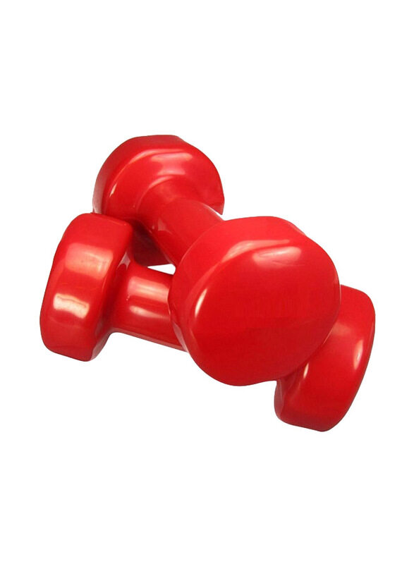 

Generic Dumbbells Set, 2 x 3 KG, Red