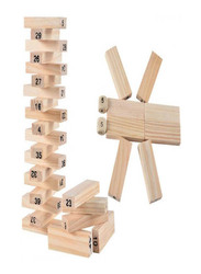 Jenga Wooden Block Game, Ages 3+, 2724457446539