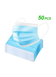 Disposable Breathable Face Mask Set with Earloop, 50 Pieces