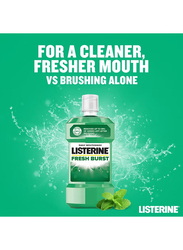 Listerine Fresh Burst Antiseptic Daily Mouthwash, 500ml