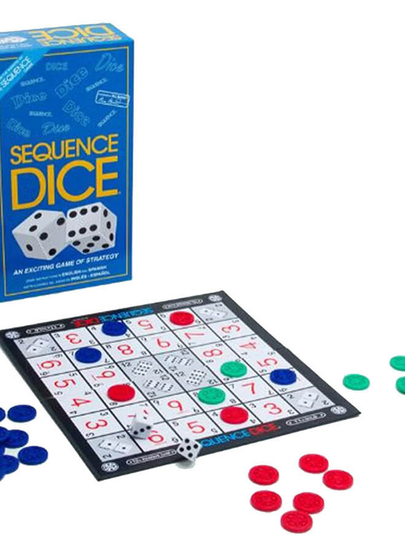 Jax Folding Sequence Dice Game, Multicolour