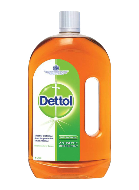Dettol Antiseptic Disinfectant All Purpose Liquid Cleaner, 4 Liters