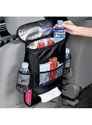 Multi Function Vehicle Storage Car Back Seat Storage Bag Hanging Organizer, Black