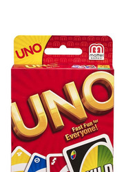 Uno Mattel Card Game, Multicolour