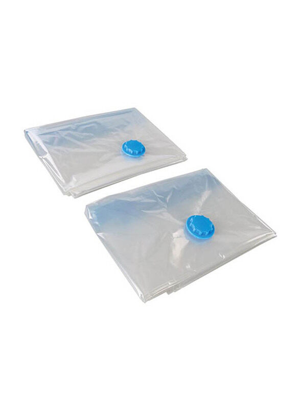 

Generic 2-Piece Vacuum Storage Bag, 130 x 110 cm, Clear