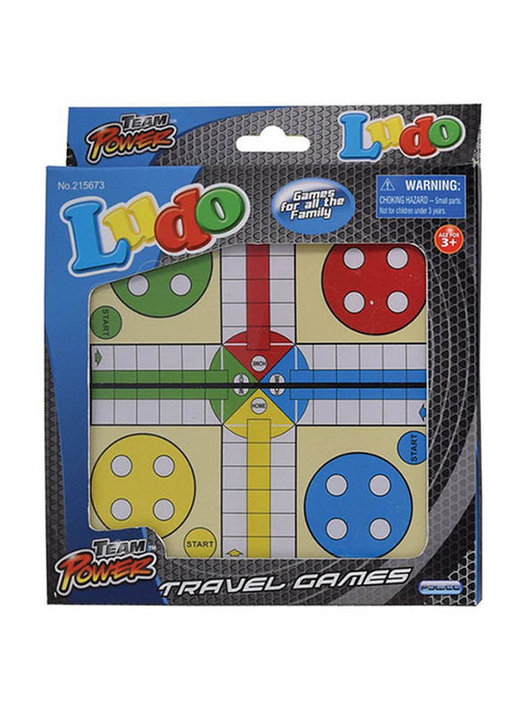 

Powco Team Power Ludo Board Game, Ages 3+, Multicolour