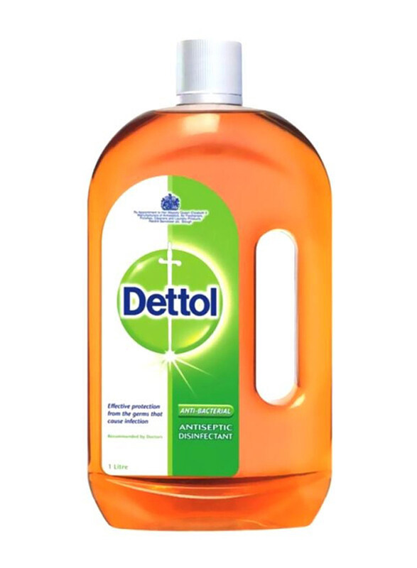 

Dettol Anti-Bacterial Antiseptic Disinfectant Liquid, 1 Liter