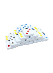 Graphitos 28-Piece Double 6-Colour Dot Domino Game Set, Ages 6+, B07QCPG4VW1