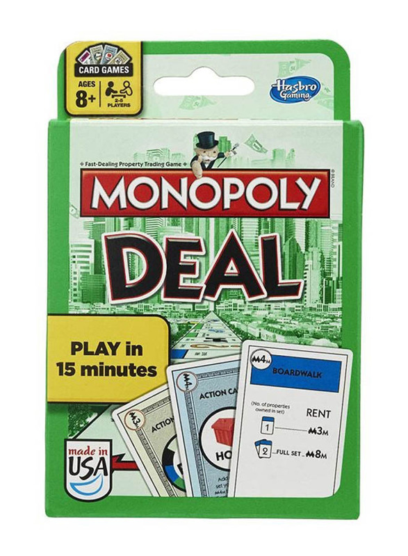 Hasbro Monopoly Deal Card Game, Ages 8+