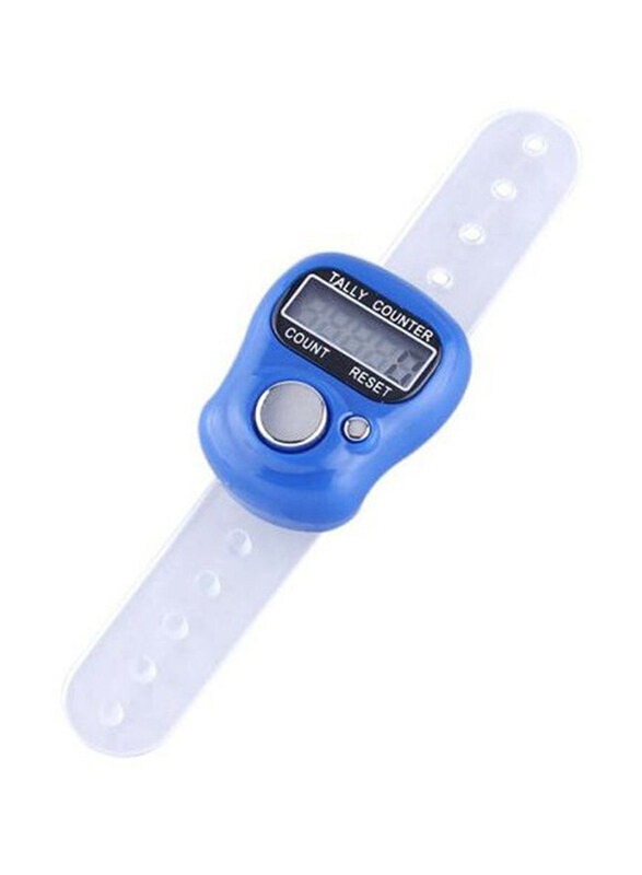 

Generic Digital Finder Ring Tally Counter, N21196453A, Blue