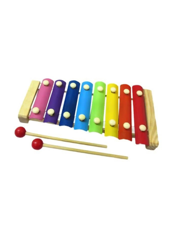 Wooden Xylophone With 8 Notes, Ages 2+