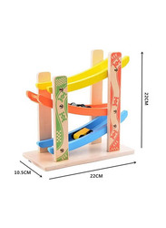 Slide Car Educational Wooden Toy, Ages 3+