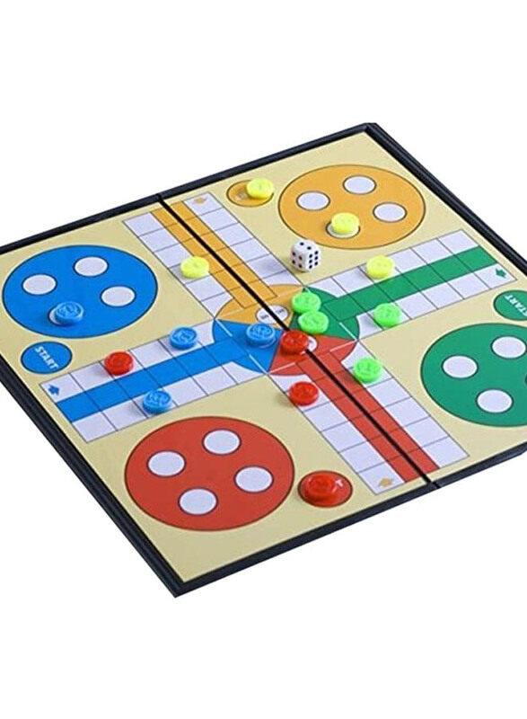 

Generic Magnetic Ludo Traditional Board Brain Game, SKTB07DVGJB1J, Multicolour