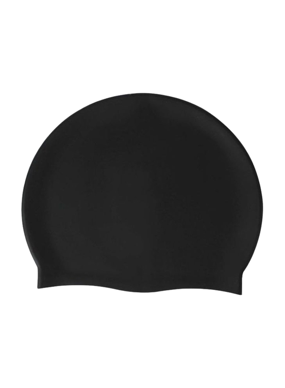 

Generic Non-Slip Comfortable Swim Cap, Black