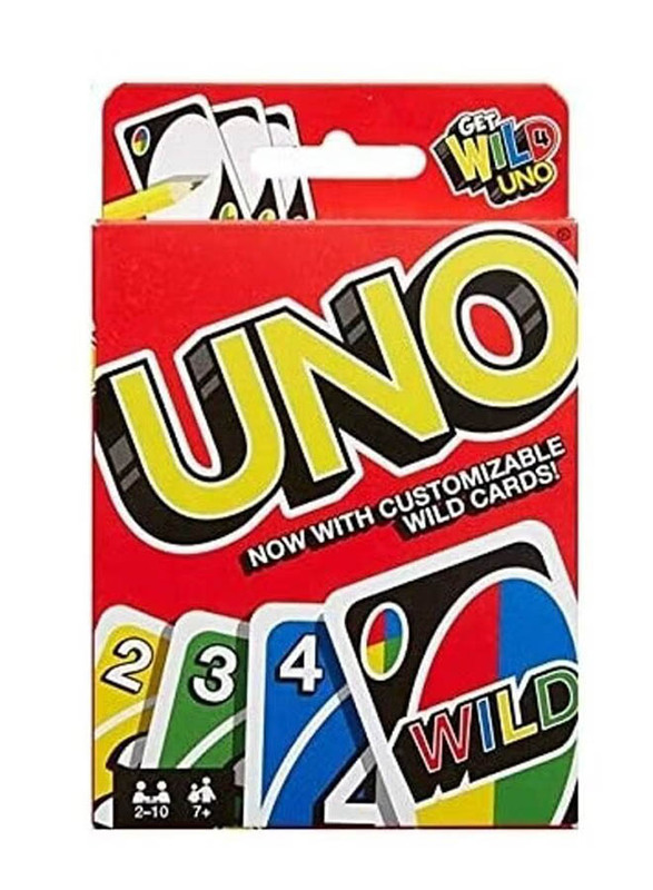 UNO 3.54-inch Get Wild Mattel Cards, Ages 7+