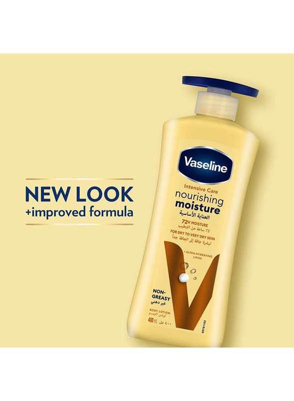 Vaseline Intensive Care Body Lotion with Pure Oat Extracts Essential Healing Moisturising, 725ml