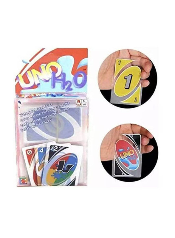 Uno H2O Playing Card Game, Ages 7+